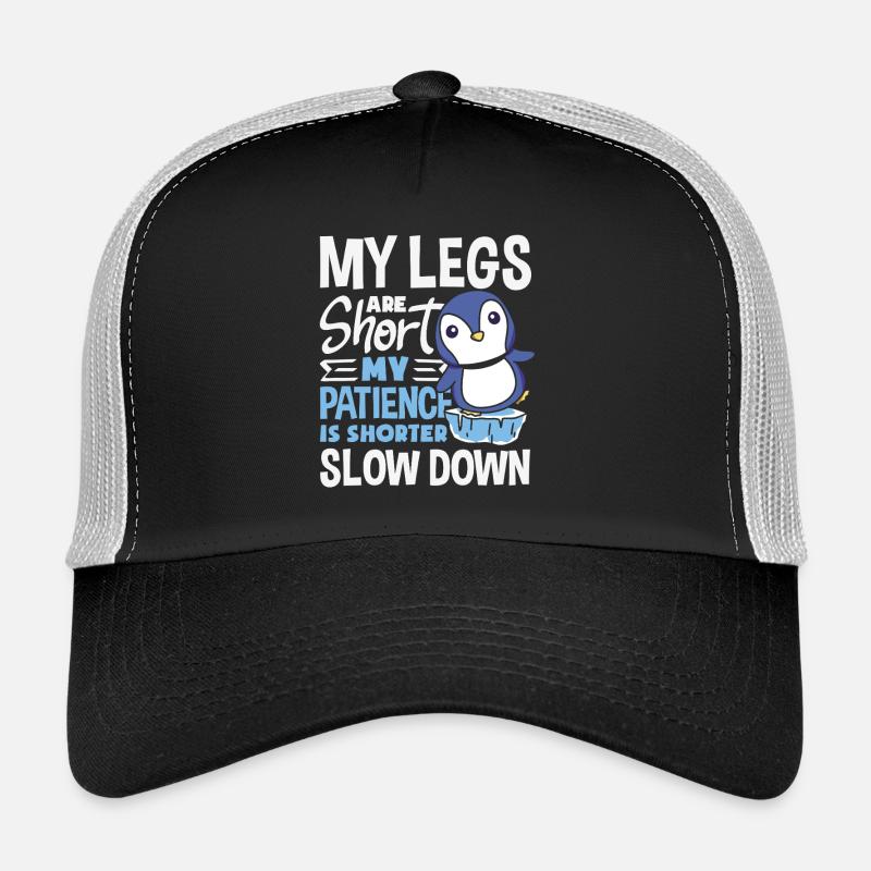 Attends-moi, j’ai de petites jambes Casquette trucker 