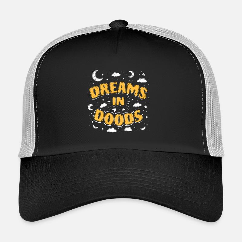 Doodle Doodle dessinant des rêves dans Doods Casquette trucker 