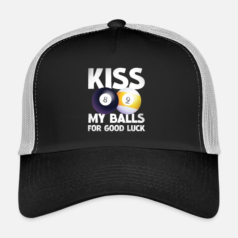 Billiard Humor: Glückskugeln Duo Trucker Cap