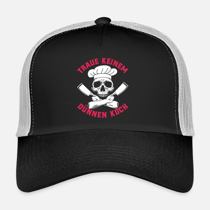 Cuisiner NE FAIS PAS CONFIANCE À UN CHEF MAIGRE Amusant Casquette trucker 