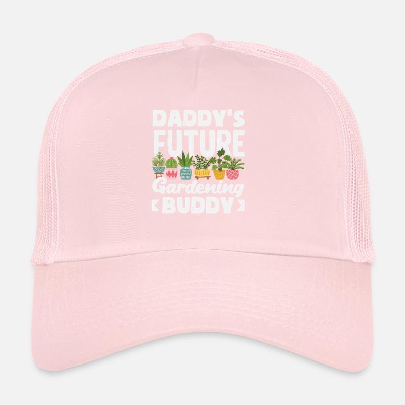 Daddy's Future Gardening Buddy Funnier Trucker Cap