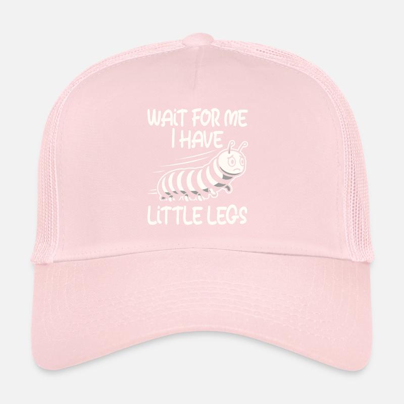 Pattes courtes, chenille, mème, expression drôle Casquette trucker 