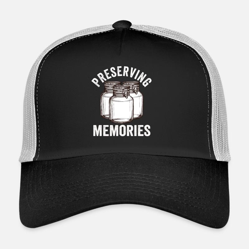 Einmachen Erinnerungen bewahren Trucker Cap