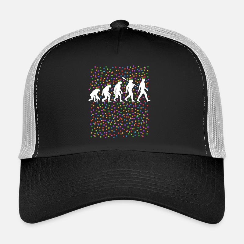 Homo Carnival | Évolution des Fous, Engraissé Casquette trucker 
