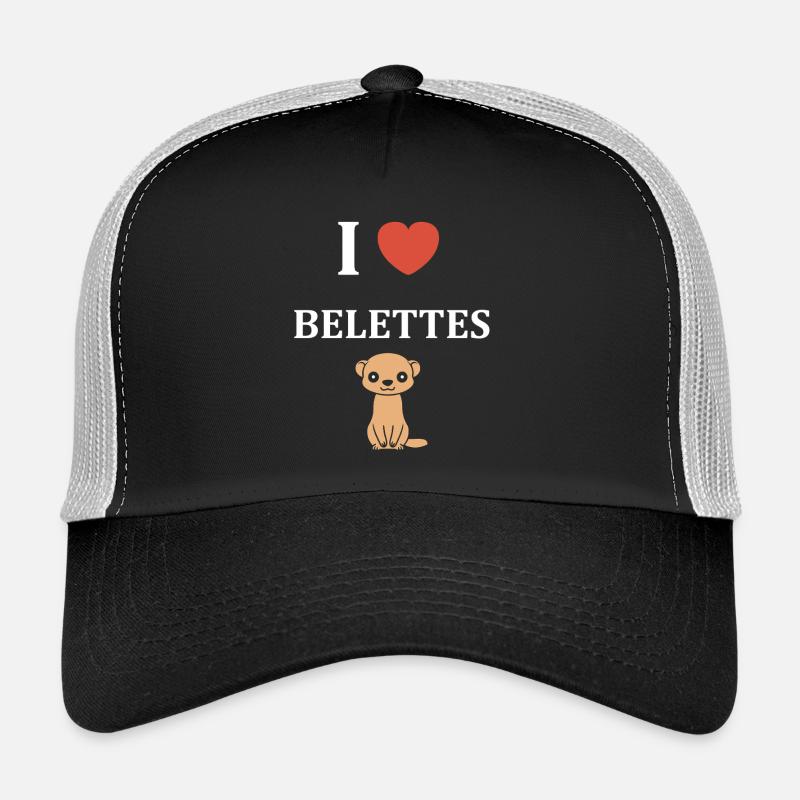J’adore Belette Casquette trucker 