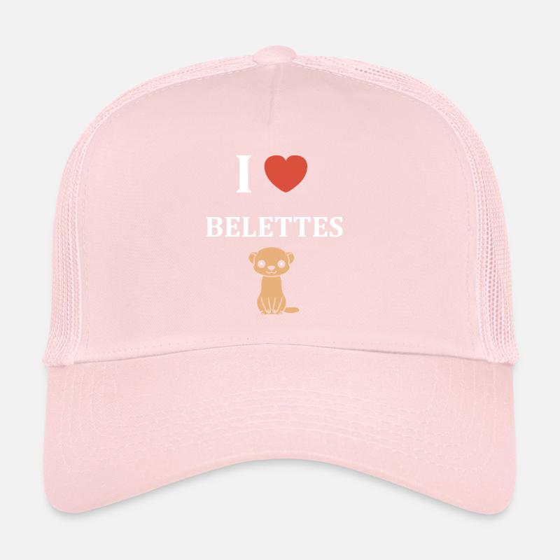 J’adore Belette Casquette trucker 