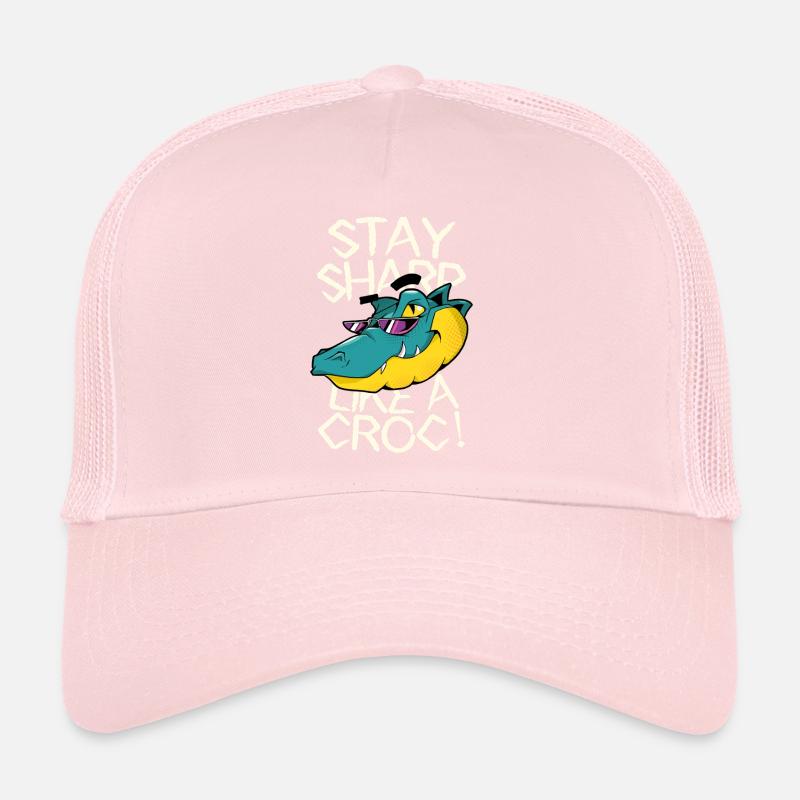 Stay sharp - Crocodile with style Trucker Cap