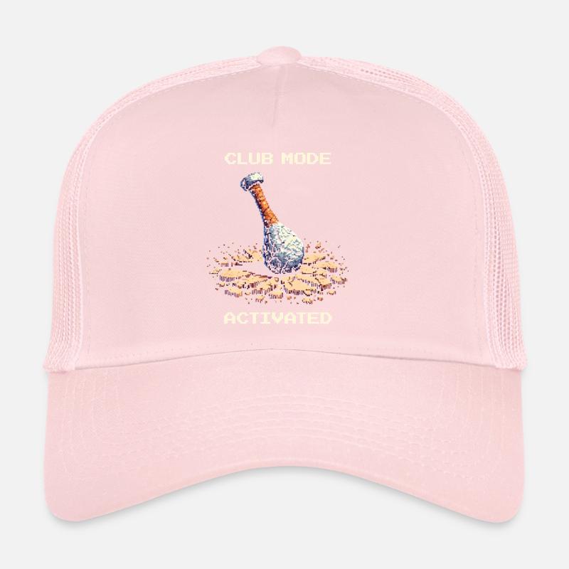 Mode Mace activé | Homme des cavernes de l’âge de pierre Casquette trucker 