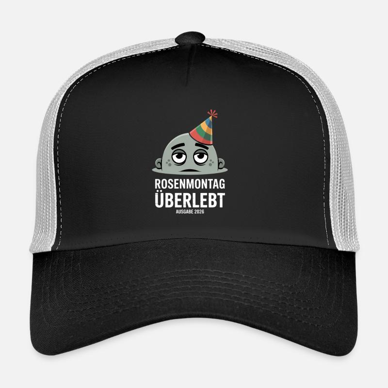 Le Lundi gras survit au carnaval de la gueule de bois édition 2026 Casquette trucker 
