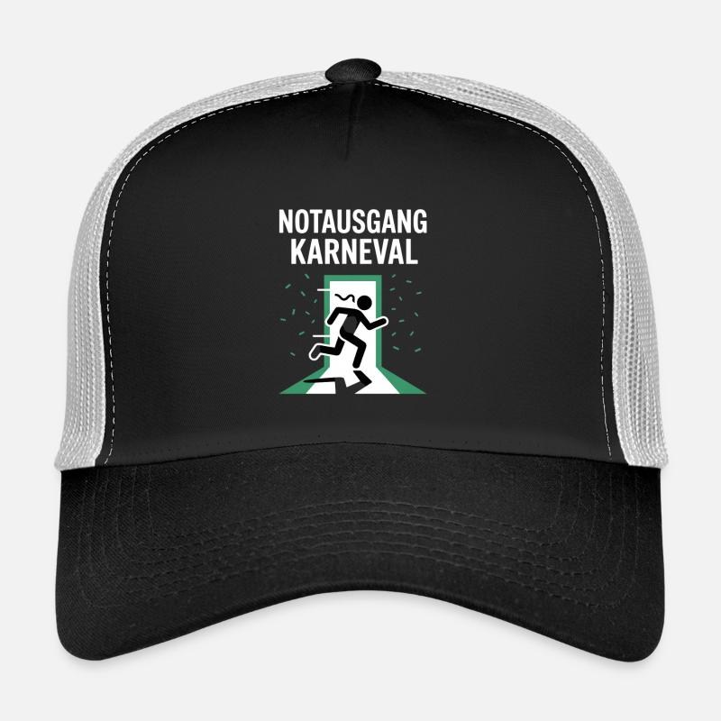 Emergency exit carnival escape for carnival grouches Trucker Cap
