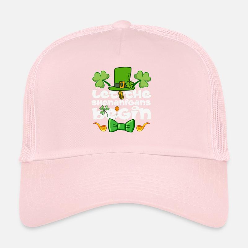 Que les folies commencent la Saint-Patrick Casquette trucker 
