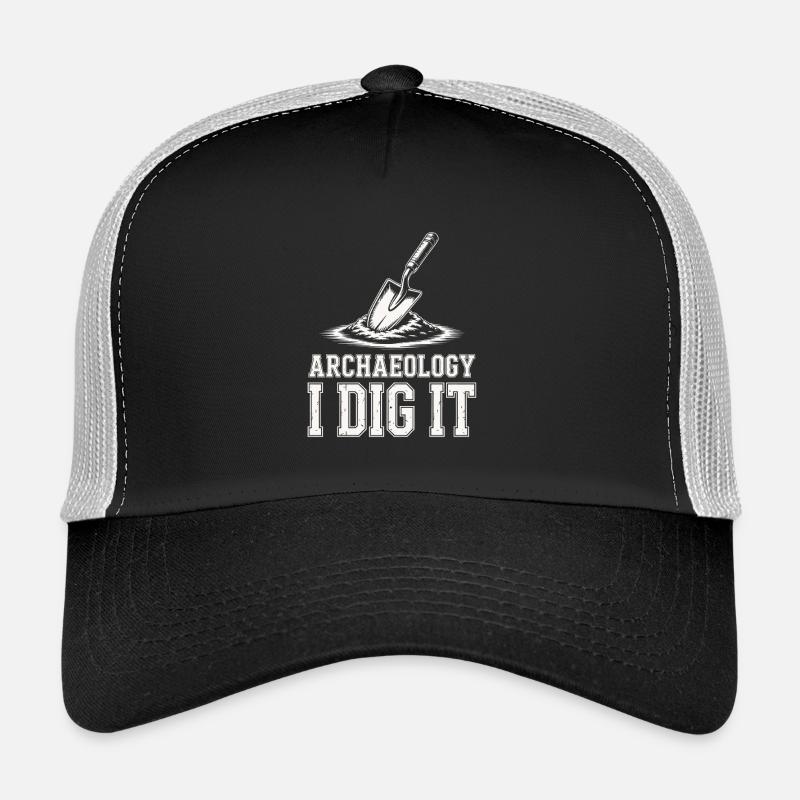 Archäologie Ich grabe es Tee Trucker Cap
