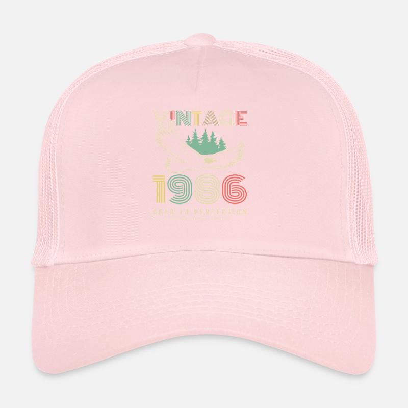 Millésime 1986 maturé Casquette trucker 