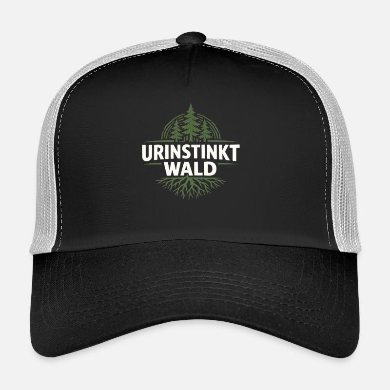 Emblème de la Forêt de l’Instinct Primal Casquette trucker 