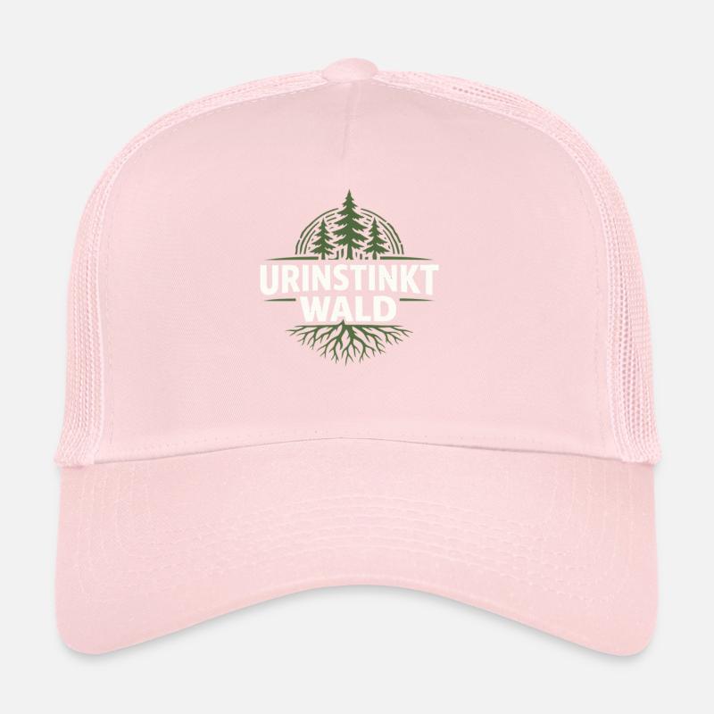 Primal Instinct Forest Emblem Trucker Cap