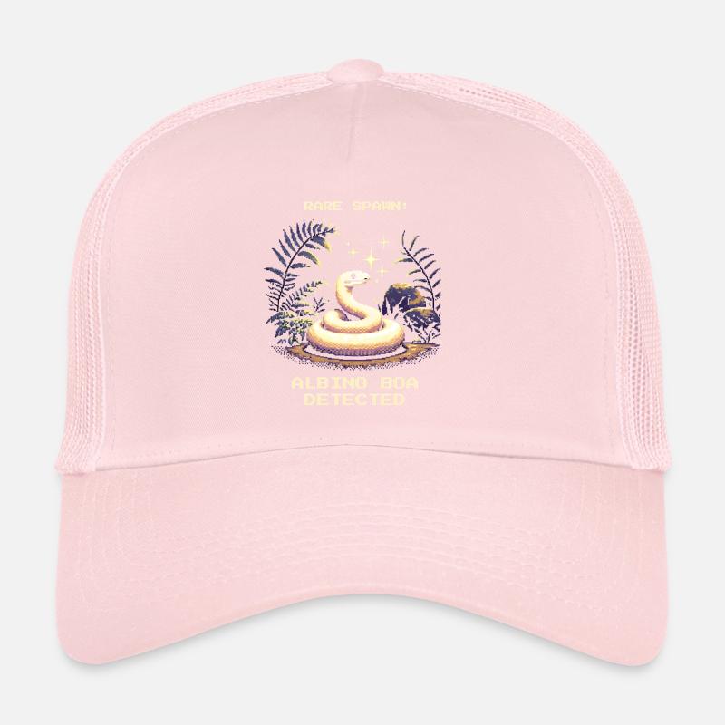 Albino Boa Spotted | Boa Constrictor Terrarium Trucker Cap