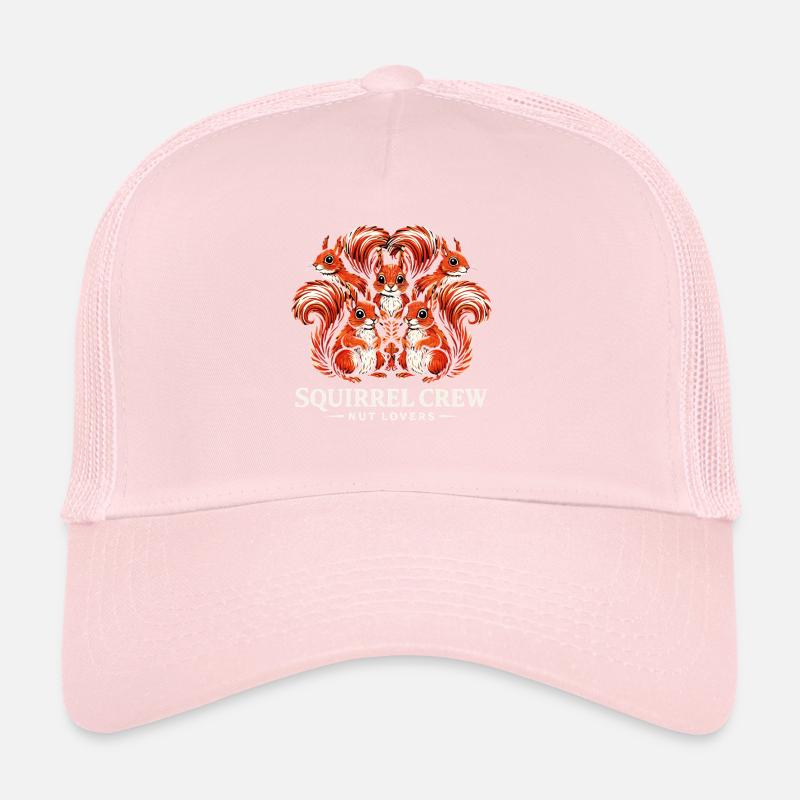 Squirrel Crew - Nut Lovers Eichhörnchen Gang Trucker Cap