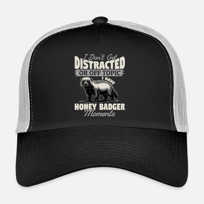 Blaireau drôle Casquette trucker 