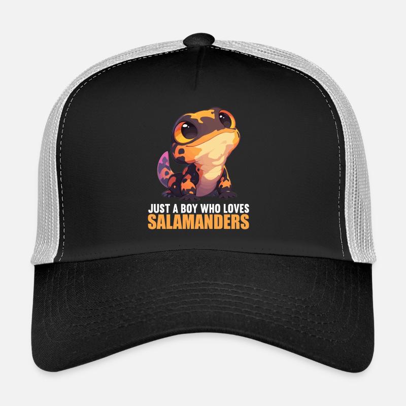 Fire Salamander Salamander Trucker Cap