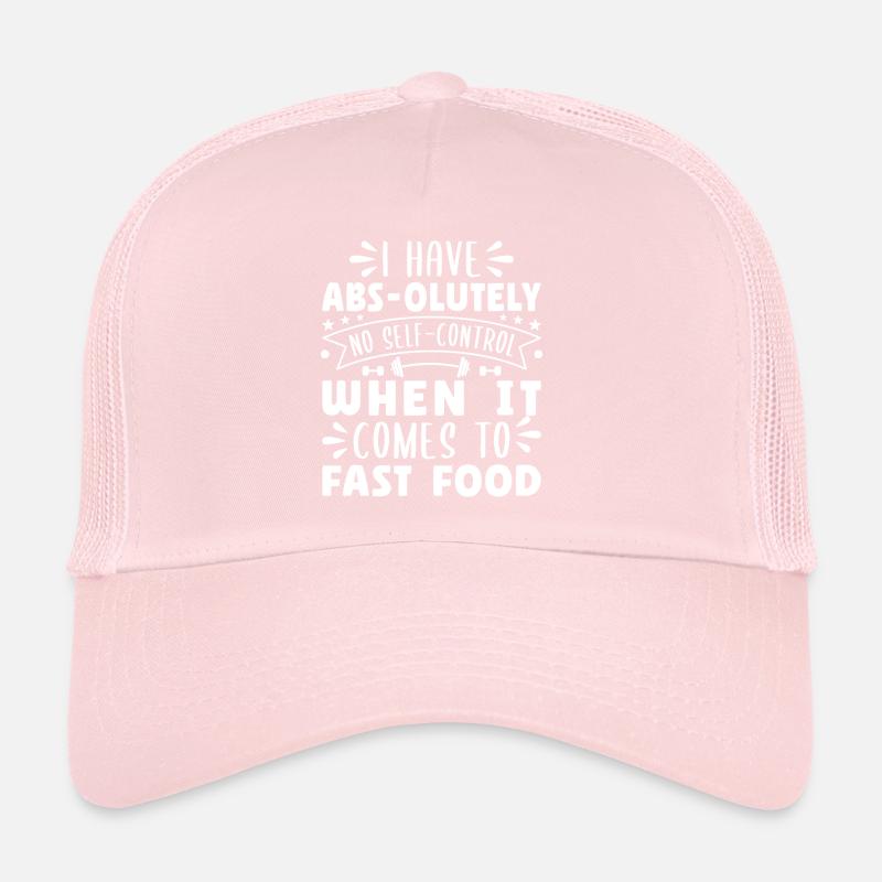 Gym Junkies AbS-Olutely No SelfControl Trucker Cap