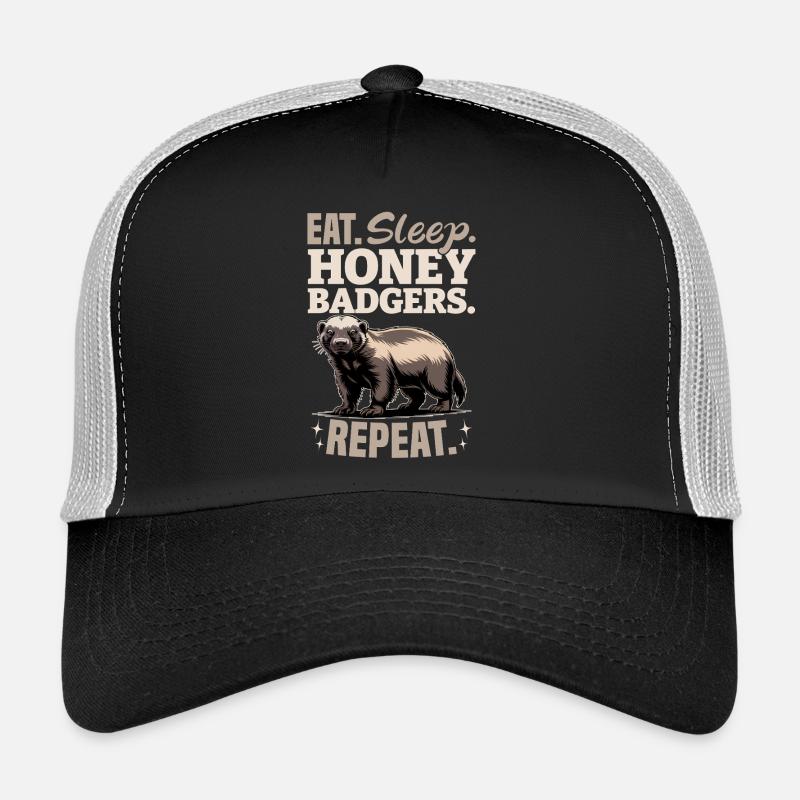 Blaireau drôle Casquette trucker 
