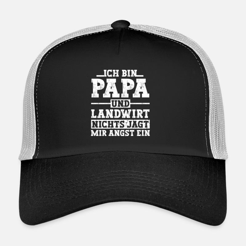 Je suis père et fermier, Spruch Casquette trucker 
