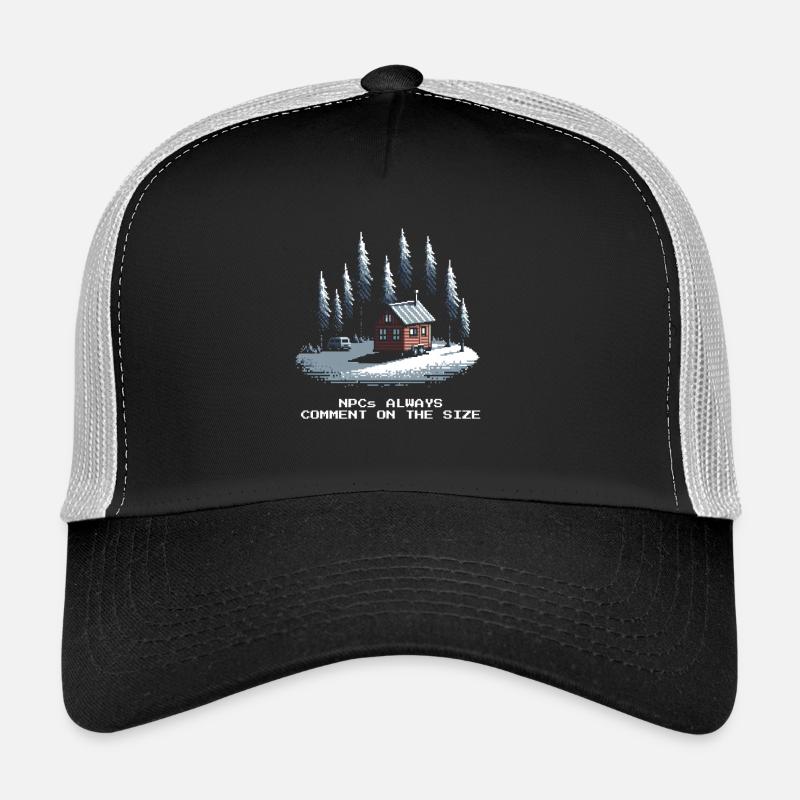 All comment on the size | Tiny House Humor Trucker Cap