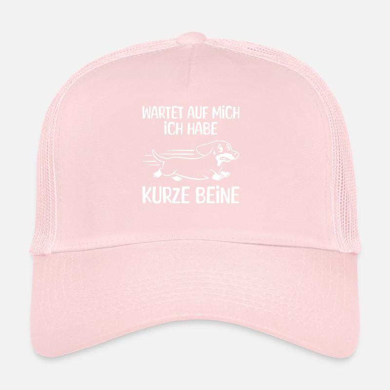 Kurze Beine, Dackel, Meme, Lustig Spruch, Wandern Trucker Cap