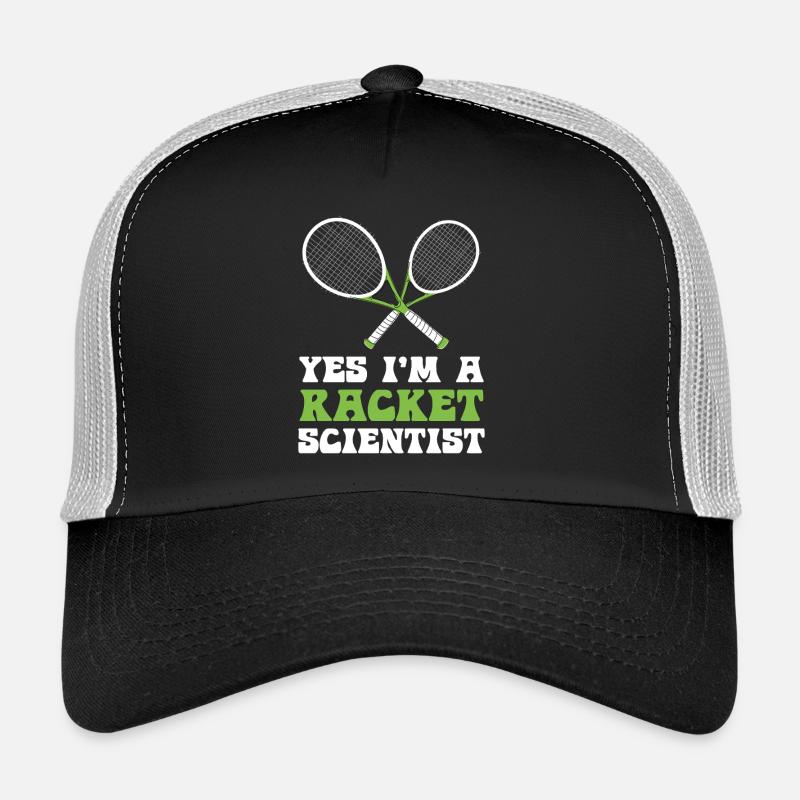 Racket Scientist Saying Trucker Cap