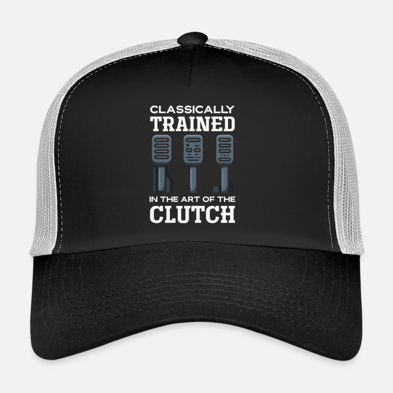 Manual car, classically trained Trucker Cap