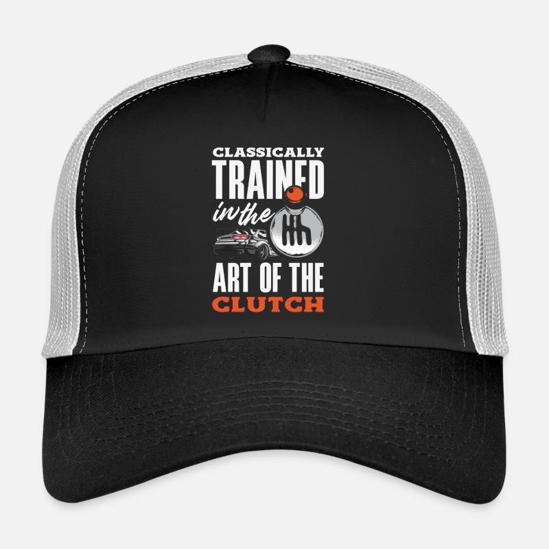 Manual car, classically trained Trucker Cap
