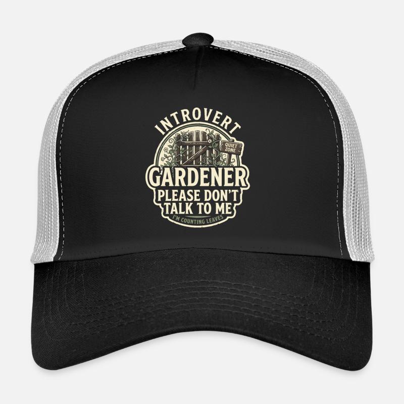 Merci de ne pas approcher l’introverti Gärtner Casquette trucker 