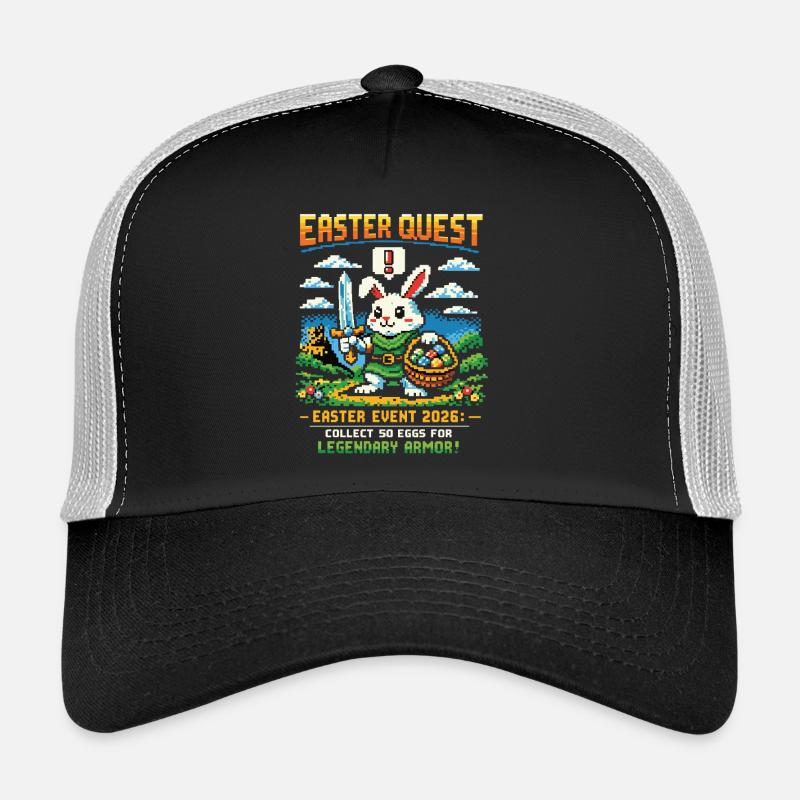 Quest de Pâques Pixelbunny – Collecter des œufs 2026 Casquette trucker 