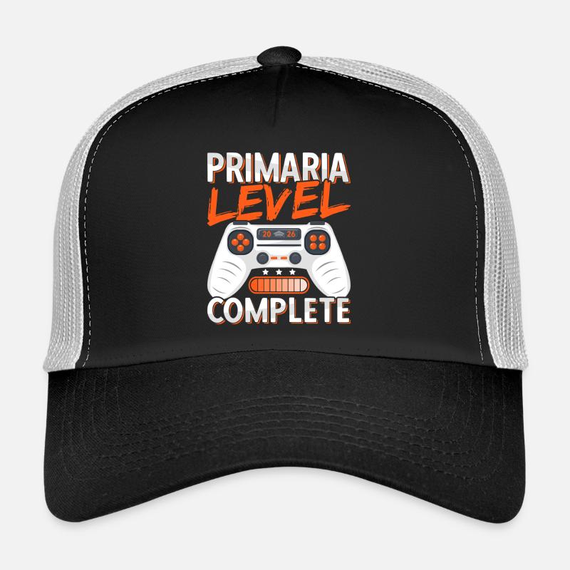 Elementary Graduation Diploma Elementary School Gamer Trucker Cap