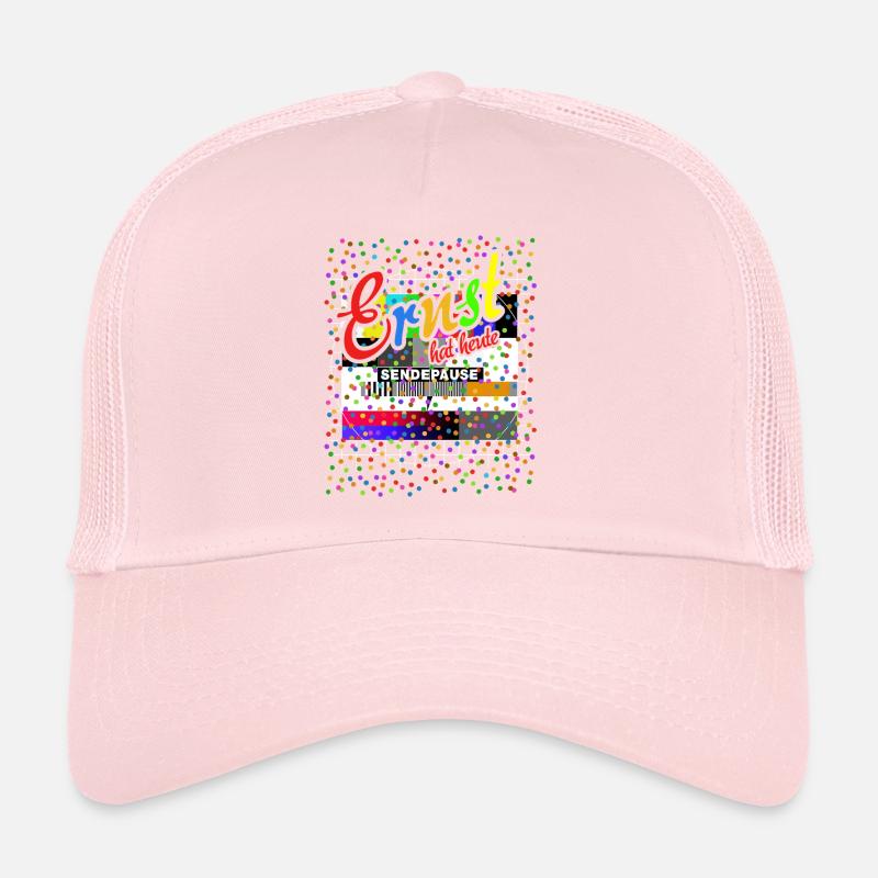 Ernst has a break from broadcasting today | Test Picture Costume Trucker Cap
