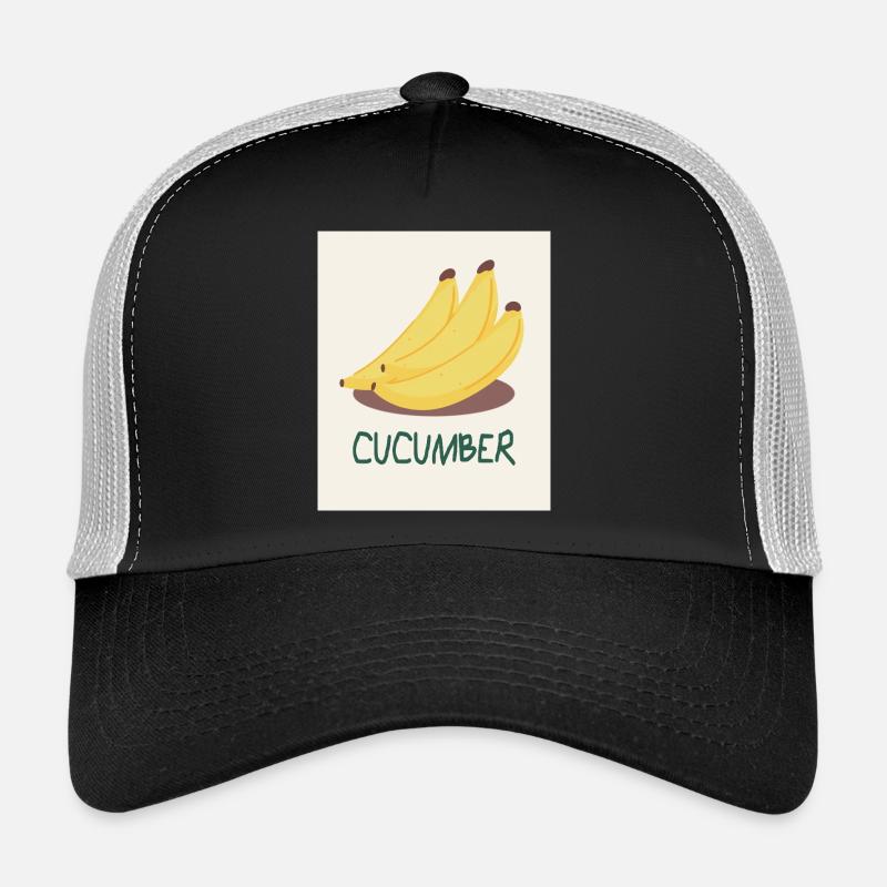 Cucumber Banana – Funny Pun Design Trucker Cap