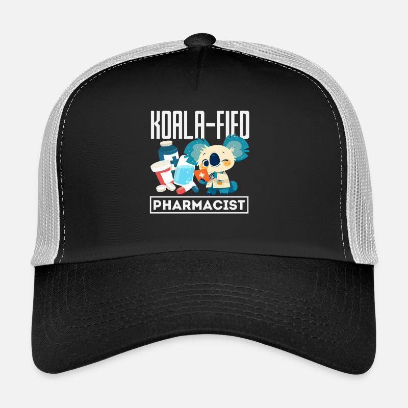 Koala Pharmacist Pharmacy Technician Trucker Cap