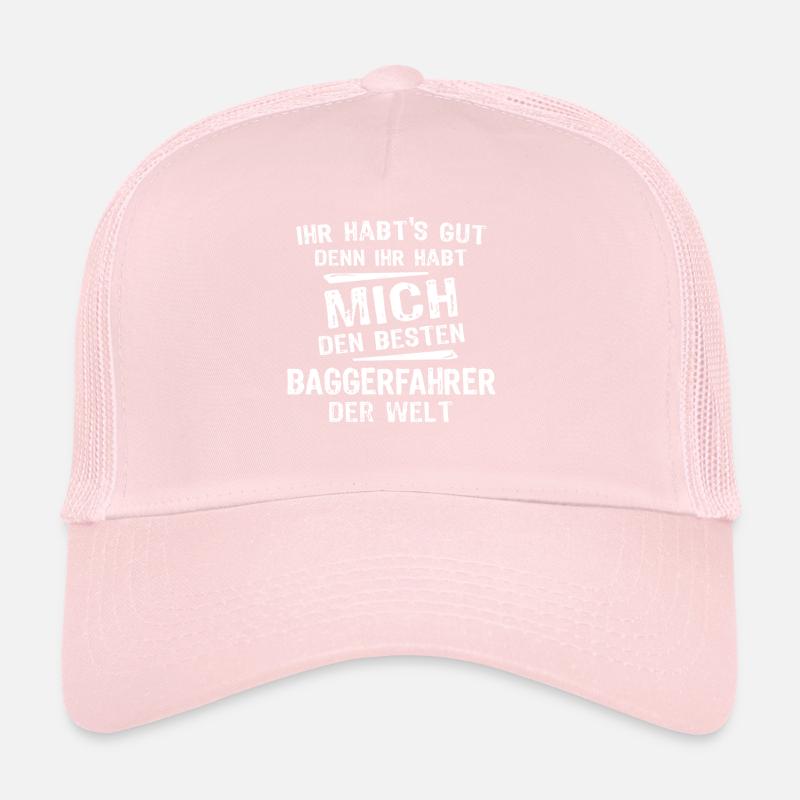 Baggerfahrer Trucker Cap