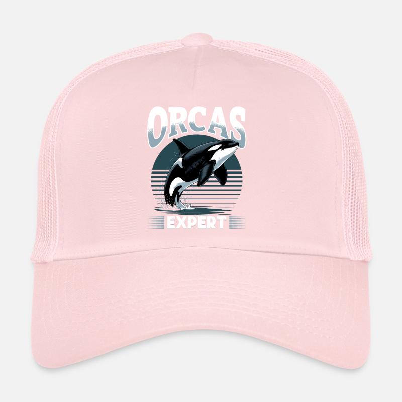 Orca drôle Casquette trucker 