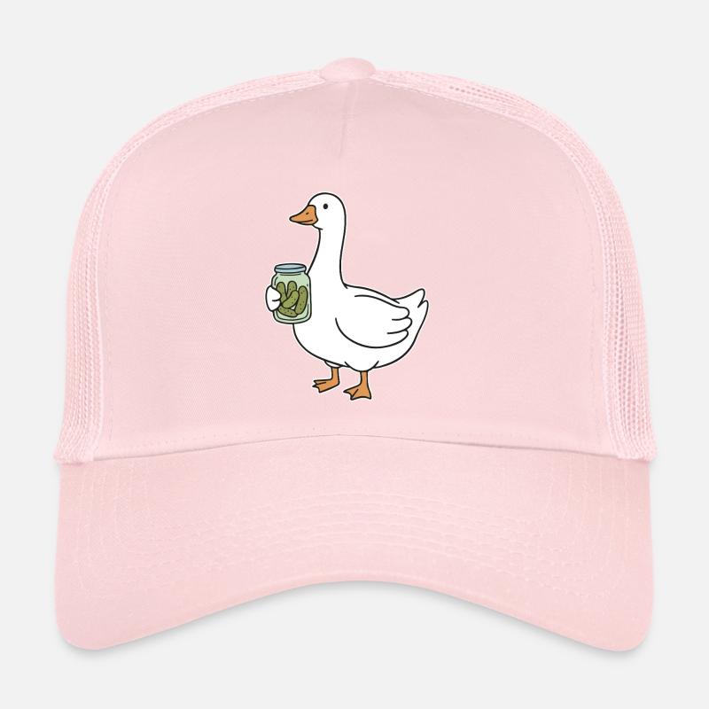 Baissez-vous avec des concombres en bocal Mason Casquette trucker 