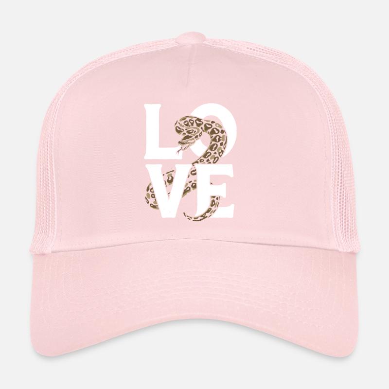 Königspython Schlangen LOVE Terrarium Python Trucker Cap
