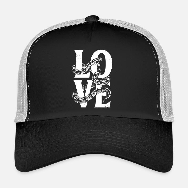 Königspython Schlangen LOVE Terrarium Python Trucker Cap