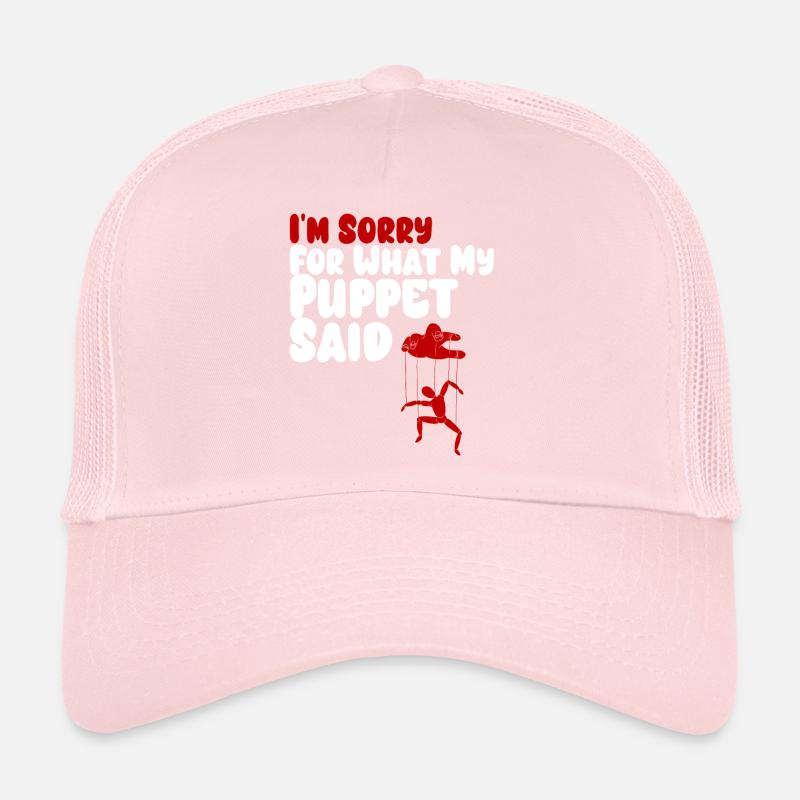 Puppet Confession on Strings Trucker Cap