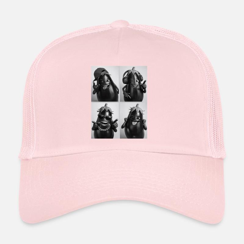 eggplant Trucker Cap