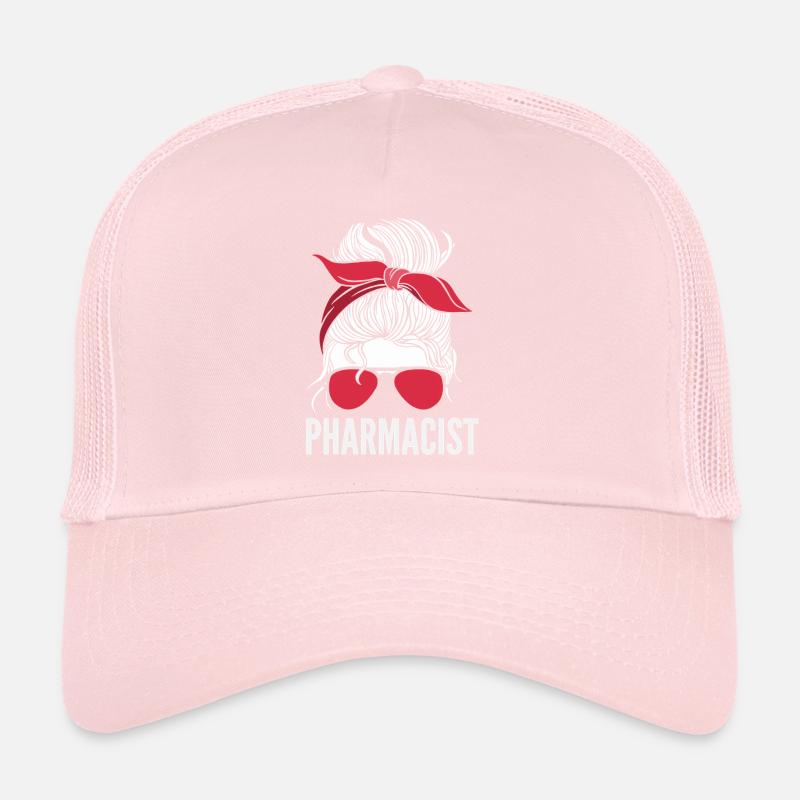Messy Bun Pharmacist Pharmacist Trucker Cap
