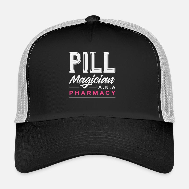 Pillenmagier Apotheker Pharmazietechniker Trucker Cap