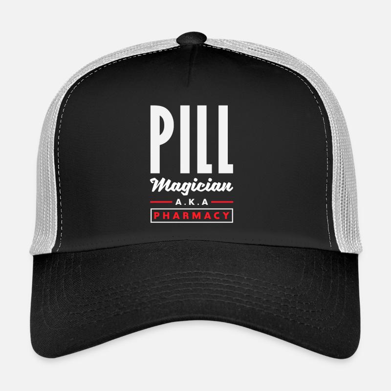 Pillenmagier Apotheker Pharmazietechniker Trucker Cap