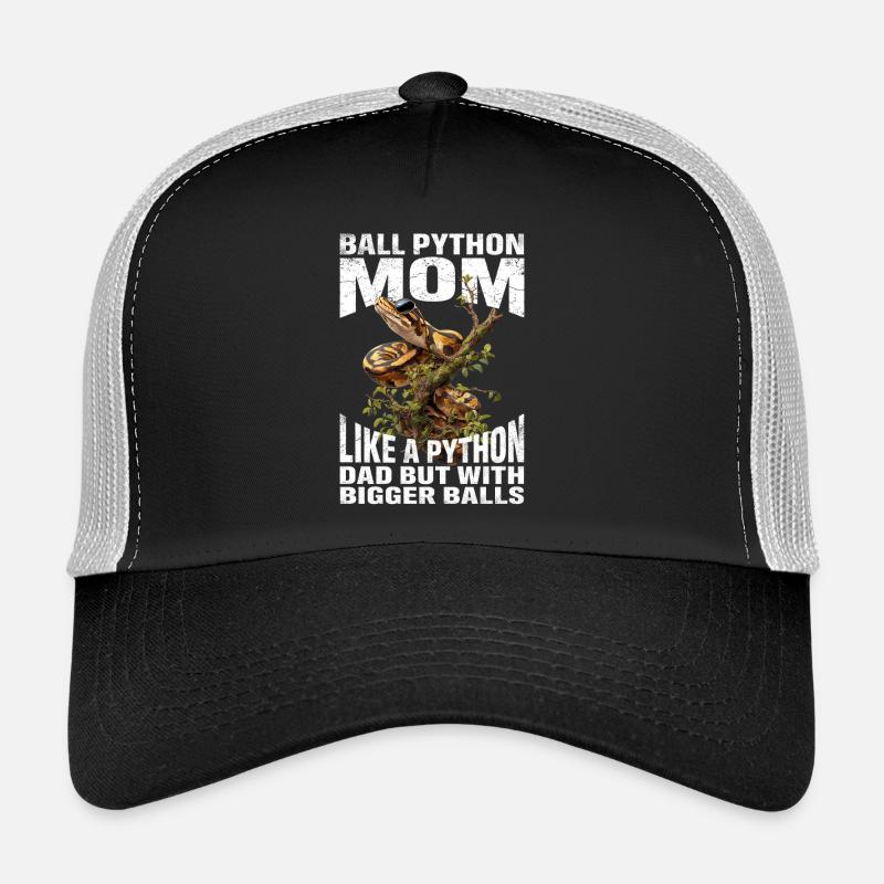 Königspython Mom Mama Schlangen Terrarium Python Trucker Cap