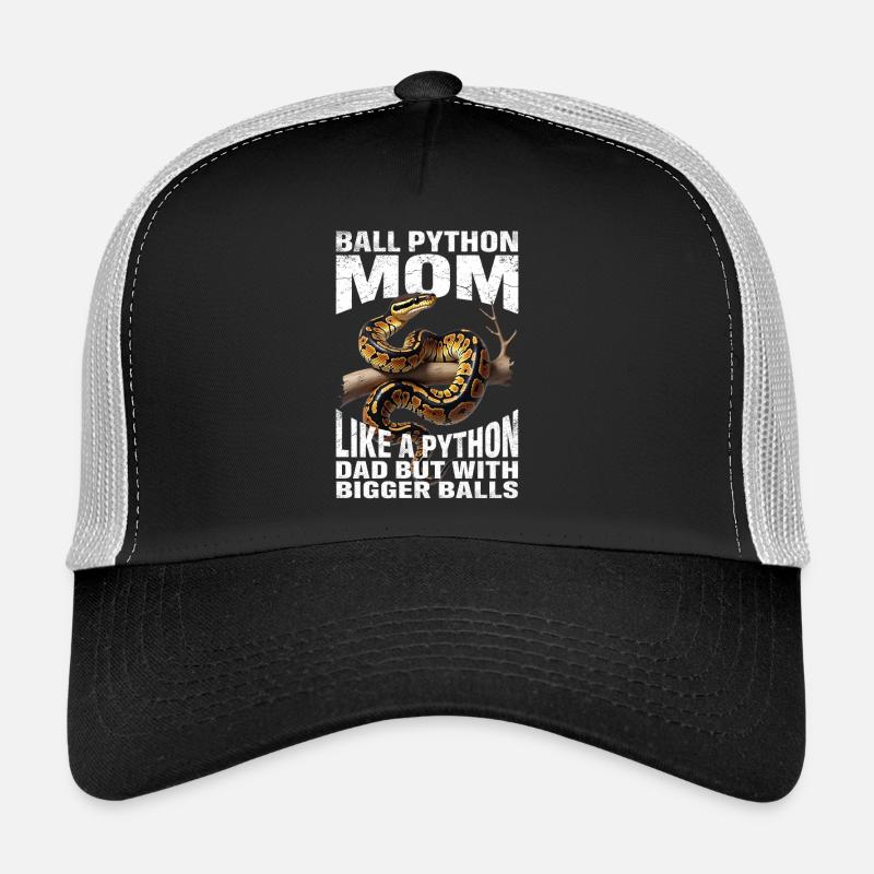 Königspython Mom Mama Schlangen Terrarium Python Trucker Cap
