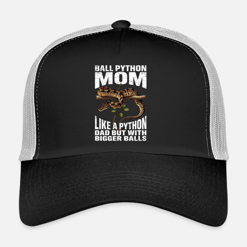 Königspython Mom Mama Schlangen Terrarium Python Trucker Cap